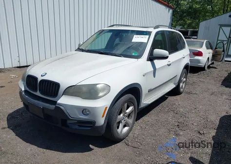 2007 BMW X5 3.0Si из США, поврежденный, VIN 5UXFE43577L013166